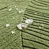 Full Wrap Sofa Cover with Leaf Design and Pet Protection