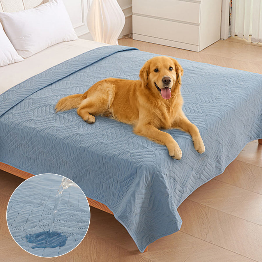 Waterproof Washable Pet Blanket for Bed and Sofa