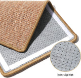 Cat Scratcher Mat,Natural Cat Floor Scratching Pad Rug