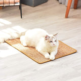 Cat Scratcher Mat,Natural Cat Floor Scratching Pad Rug