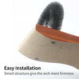 Cat Self Groomer,  Cat Arch Face Scratcher with Scratcher Pad