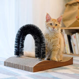 Cat Self Groomer,  Cat Arch Face Scratcher with Scratcher Pad