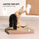 Cat Self Groomer,  Cat Arch Face Scratcher with Scratcher Pad